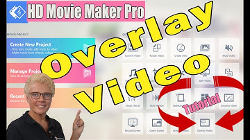Windows HD Movie Maker Pro Video Overlay Tutorial Using Quick Tools!