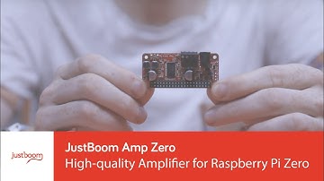 JustBoom Amp Zero - High-quality Amplifier for Raspberry Pi Zero