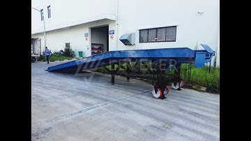 Cầu dẫn xe nâng lên container - LEVELER