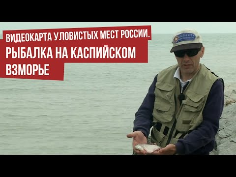 Рыбалка на Каспийском взморье \ Видеокарта уловистых мест России.