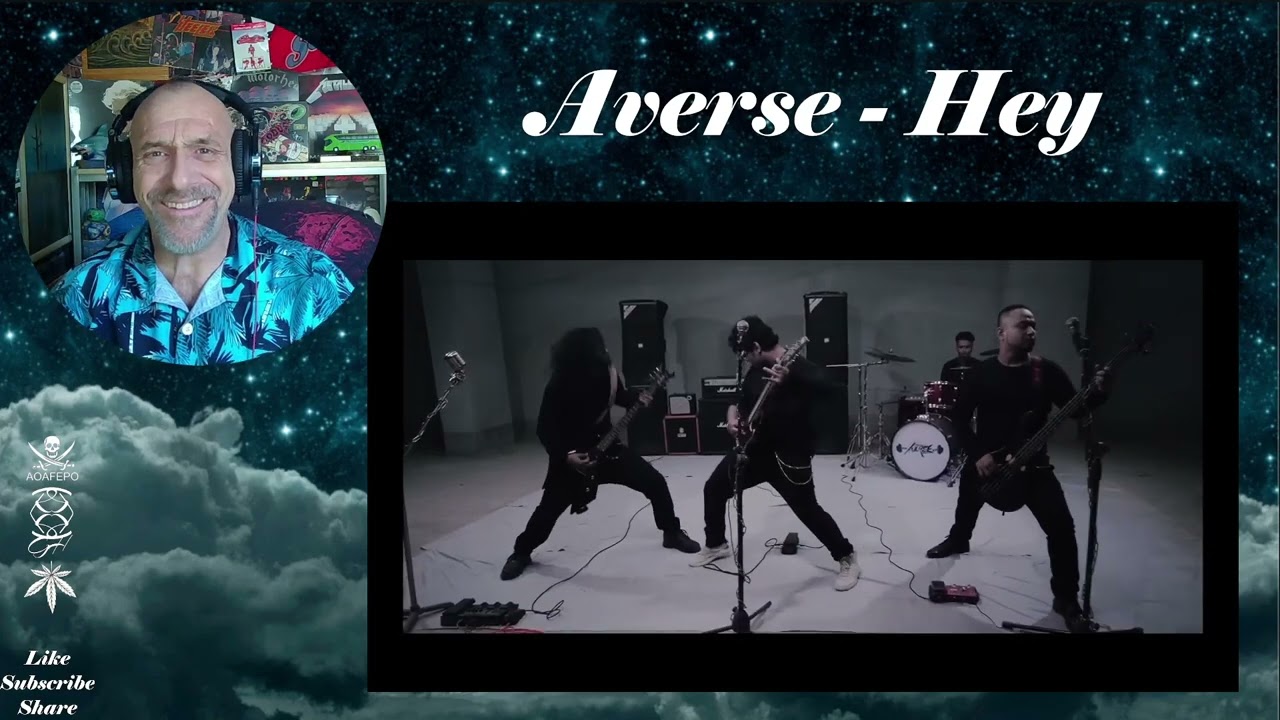 Averse - Hey - Bangladesh Heavy Metal/Thrash Metal - Reaction with Rollen (OFFICIAL VIDEO)