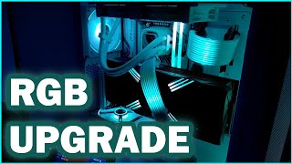 Upgrading PC Visuals: Strimer Plus V2 & Cooler Master Vertical Graphics Card Holder V3