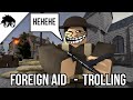 Roblox d day trolling around with foreign aid and knife