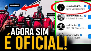 🚨FINALMENTE: SLIPKNOT marca ELOY CASAGRANDE e agora ele é OFICIALMENTE o NOVO baterista