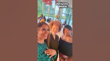 la fille de Marcello Tunasi à son mariage avec Esther Tunasi