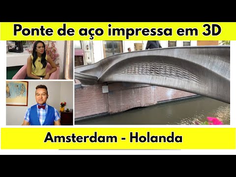 Vídeo: Ponte De Concreto 3D Impressa Na Espanha