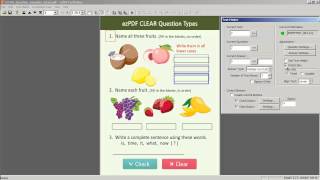 ezPDF Test Maker (PDF-based Contents Editing Tool) screenshot 1