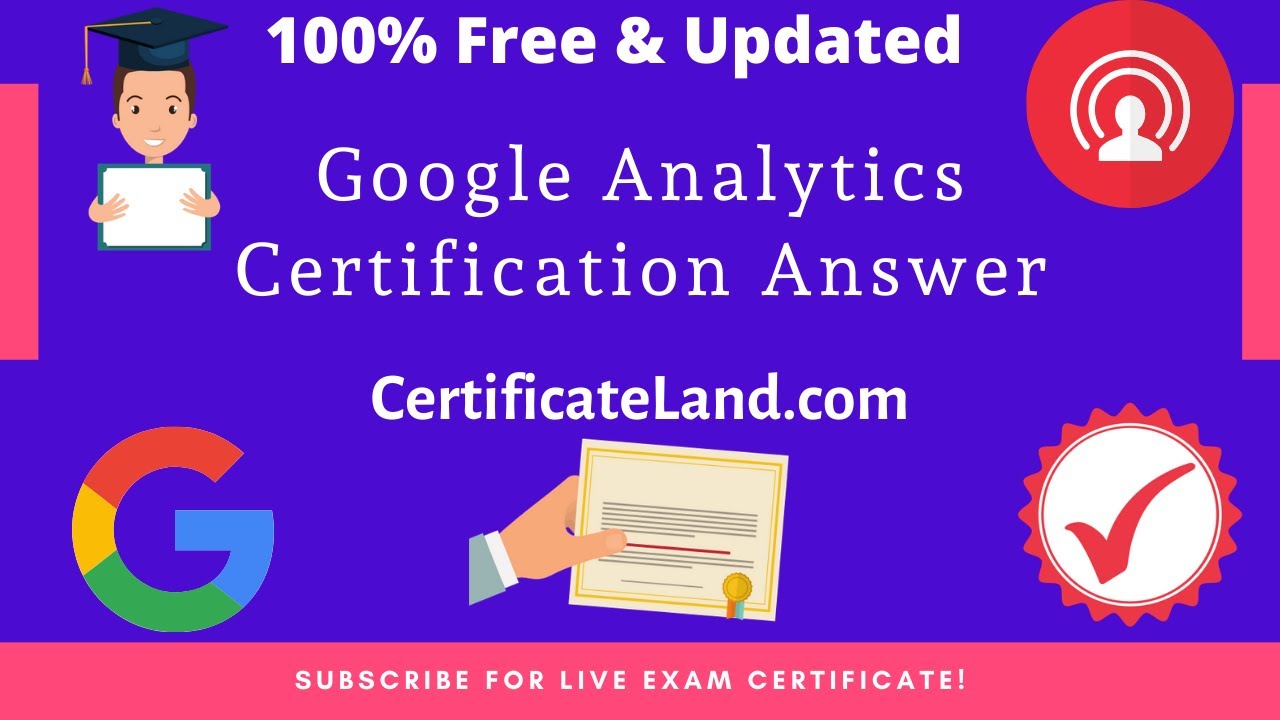 🏅Google Analytics Individual Qualification Exam Answers 2022 🏅 | Get