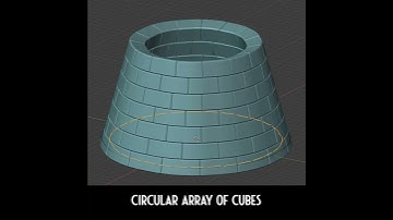 Daily Blender Secrets - Circular array of cubes