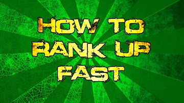 How To Rank Up Fast In Call Of Duty Black Ops 3