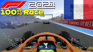 F1 2021 - Let's Make Norris World Champion #8: 100% Race France