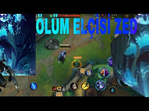 ÖLÜM ELÇİSİ ZED (wild rift)