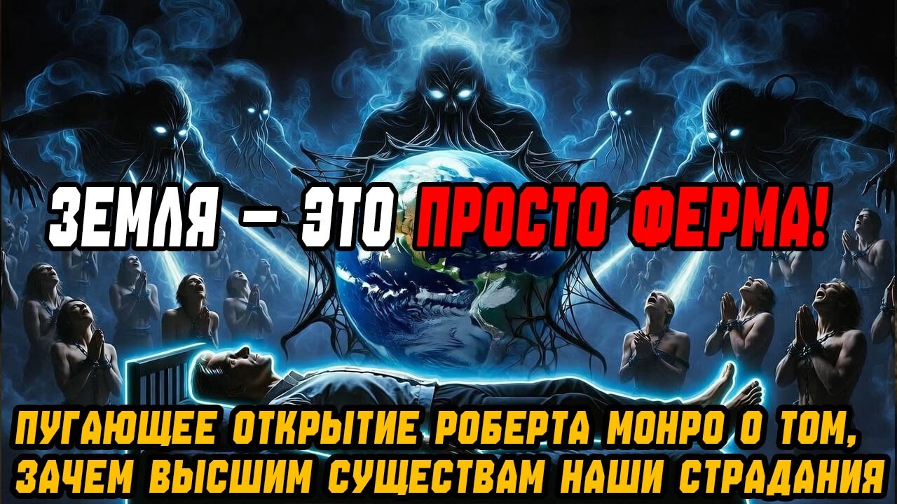 ЗЕМЛЯ — ЭТО ПРОСТО ФЕРМА! Роберт Монро о том, зачем Высшим существам наши страдания