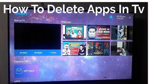 How To Uninstall Apps In Croma Tv | How To Delete Apps In Croma Tv | Tv me Apps kaise delete kre