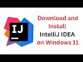 🔧 How to Install IntelliJ IDEA in Windows | Complete Setup Guide (2025) 🔥 #java #kotlin #coding