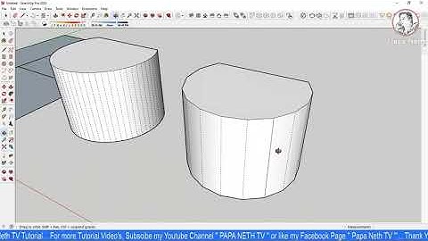 Sketchup Tutorial | Draw Menu Bar | Arcs | Tagalog