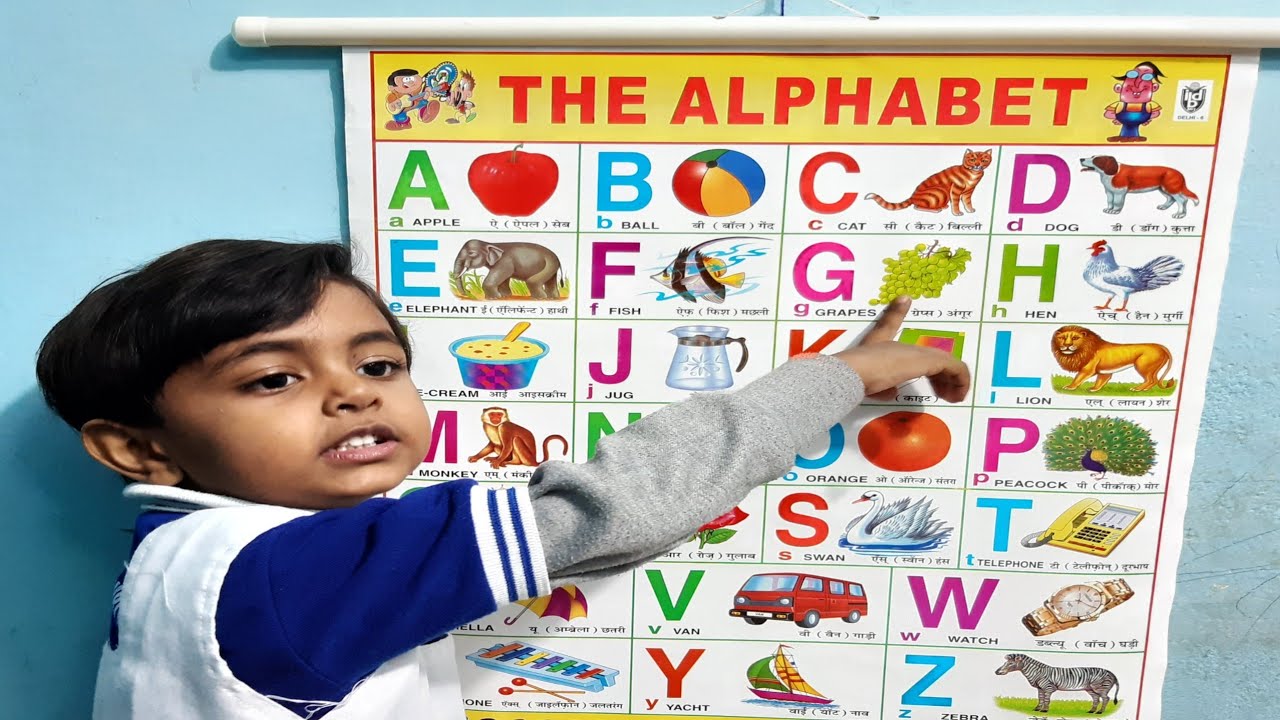 A For Apple Alphabets A To Z Alphabet Abcdefg Chart Video Alphabet Chart Video Phonics With Sounds Youtube