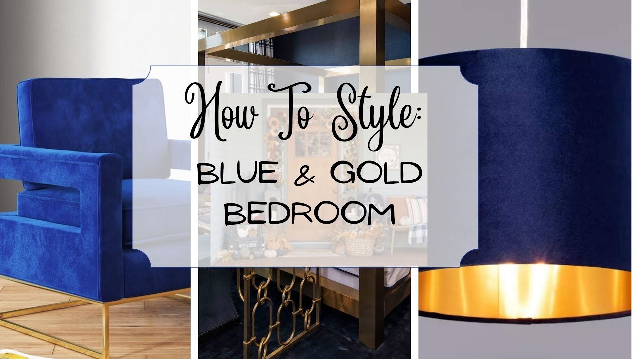 Fabulous Navy Blue & Gold Bedroom Ideas| And Then There Was Style ...