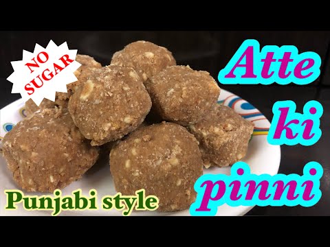 atte-ki-pinni-|-punjabi-style-|-no-sugar-|-healthy-recipe-|-winter-special-|-dry-fruit-ladoo