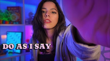 ASMR Close Your Eyes, Put Your Phone Down, Do As I Say ✨