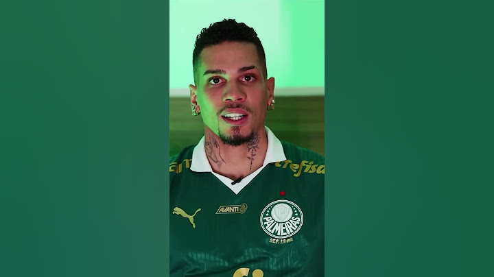 PAULINHO: "SEMPRE ACHEI O ESCUDO DO PALMEIRAS MUITO BONITO"