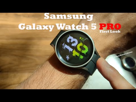 Samsung Galaxy Watch 5 PRO : Titanium Grey Sapphire Edition
