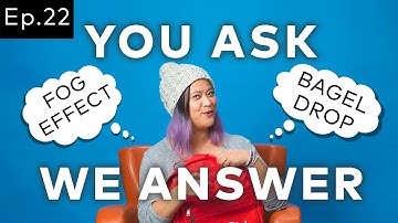 Filmora X Fog Effect, Removing Audio From Video, Bagel Drop!? | You Ask We Answer Ep 22