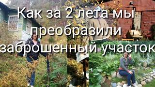 Как за 2 года мы преобразили заброшенный участок Как за 2 года мы преобразили заброшенный участок