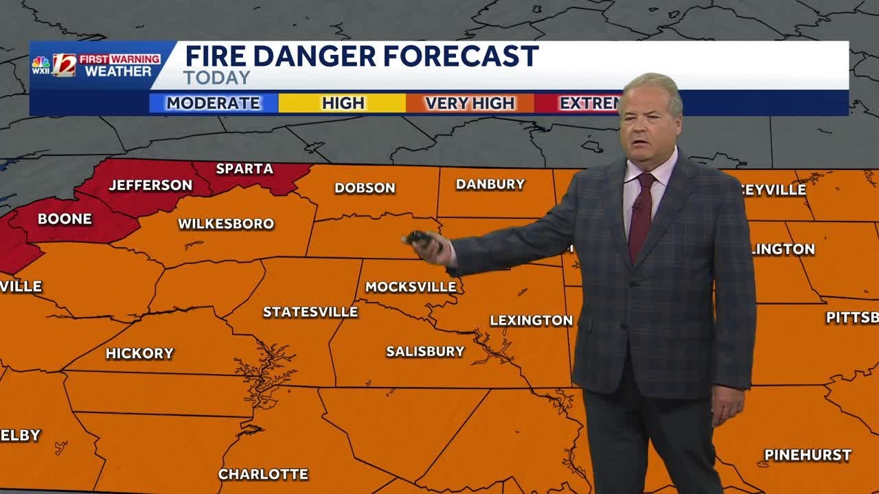 Near Record heat continues. Rain chances best Sunday but low amounts ...