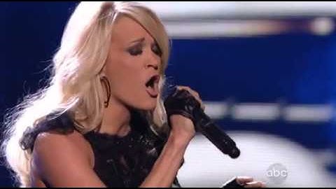 Carrie Underwood - Two Black Cadillacs - American Music Awards 2012 (Live)