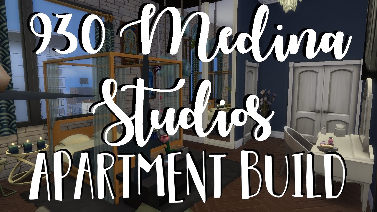 The Sims 4 930 Medina Studios Apartment Build YouTube