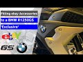 Fitting Ebay Accessories to a BMW R1250GS Exclusive