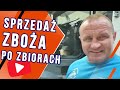 Pudzian jedzie sprzedać swoje zboże po zbiorach