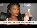 I TRIED THE FENTY HYDRATION FOUNDATION AND I'M SPEECHLESS!!