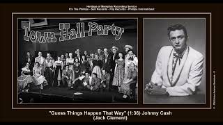 *(1959) Town Hall Party &#39;&#39;Guess Things Happen That Way&#39;&#39; Johnny Cash