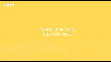Portion Pump MAX Cleaning Video 1125