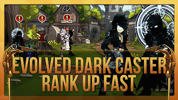 =AQW= Evolved Dark Caster Class (Ranking up FAST Walkthrough!)