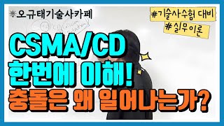 이더넷 통신의 기본 | CSMA/CD 동작 과정과 충돌 회피, 프레임 구조 완전 정리