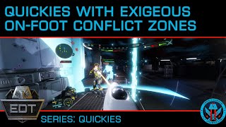 Quickies: On Foot Conflict Zones - Using Frontline Solutions in Elite Dangerous Odyssey Alpha