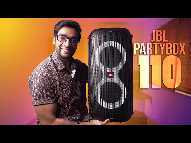 Review: The JBL PartyBox 110 portable speaker is top notch at a great price