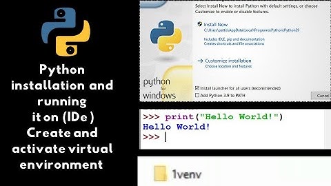 Run and Install Python in 2024 | Create and Activate Virtual environment (Must Watch)