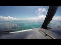 Cocos Island Visual approach & landing runway 15