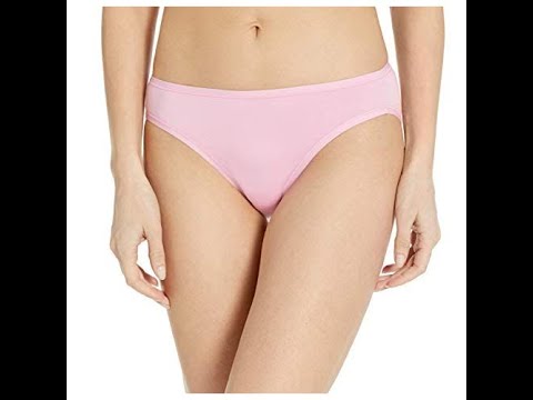 Amazon Essentials Women's Cotton Stretch Bikini Panty | Review - YouTube