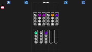 Ball Sort Puzzle - Color Game Level 68 Solution (Android)