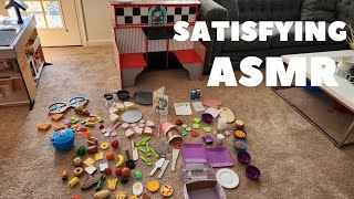Satisfying ASMR Restock And Organize My Toddlers Diner With Me!!