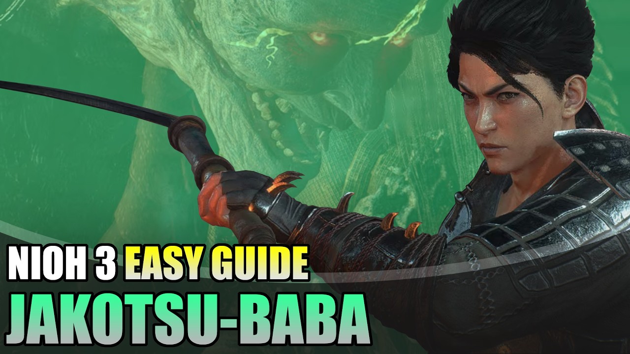 How to Beat Jakotsu Baba Easy Guide | Nioh 3