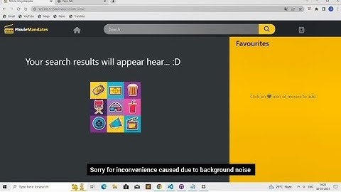 Imdb-Clone app using html, css and javascript|| Coding Ninjas Project || Coding - Ninjas Skill test