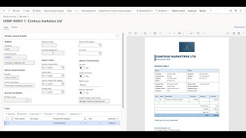 Accounts payable recurring invoice in Dynamics 365 Finance