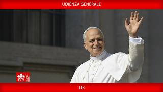 Udienza Generale, 20 maggio 2026 - Papa Leone XIV LIS