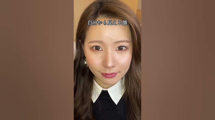 自分から見た顔と他人から見た自分